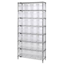 Quantum Clear-View Complete Bin System – WR8-803CL to WR8-808CL – WR8-808CL