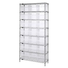 Quantum Clear-View Complete Bin System – WR8-809CL to WR8-816CL – WR8-816CL